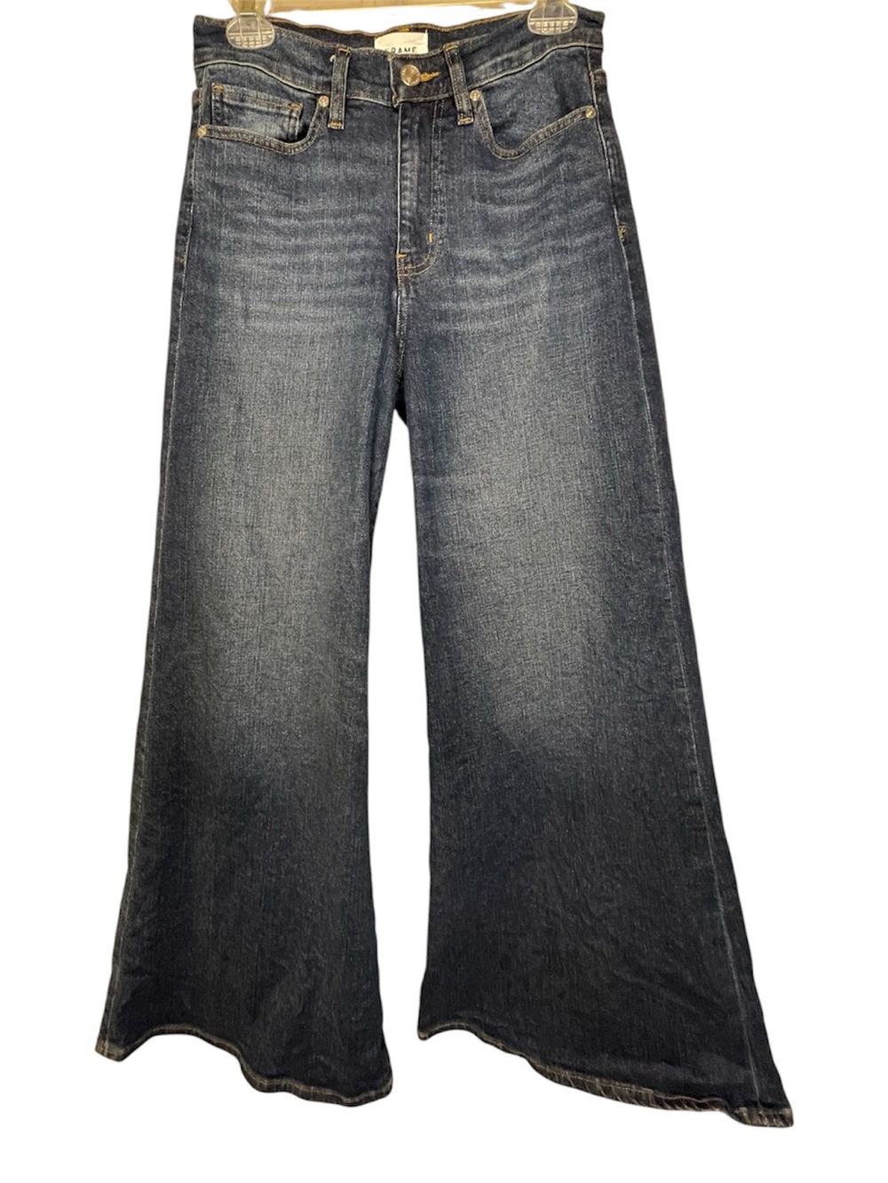 Frame Denim Le Slim Palazo Jean Sz 28 - Picture 2 of 6